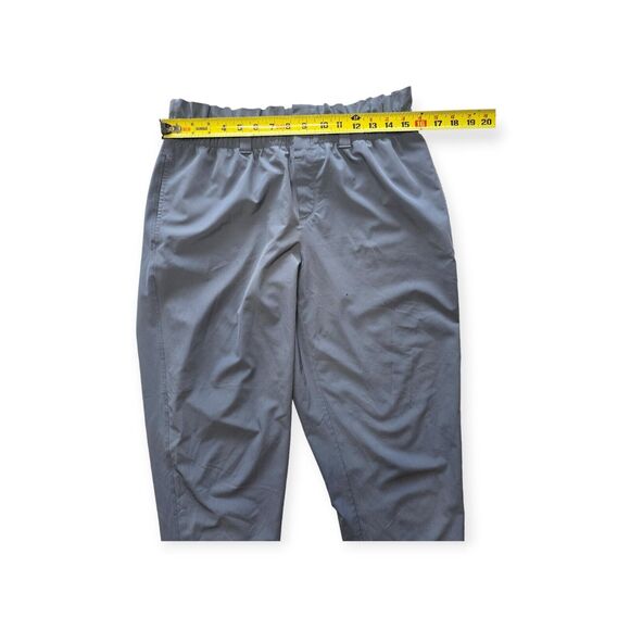 32 DEGREE Adjustable Waist Cropped TRAVEL PANTS Womens M Gray - Picture 4 of 7